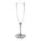 Buy Plasticware Metallic Silver Champagne Glasses, 8 Counts sold at Party Expert