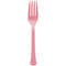 Buy Plasticware New Pink Plastic Fork, 20 Count sold at Party Expert