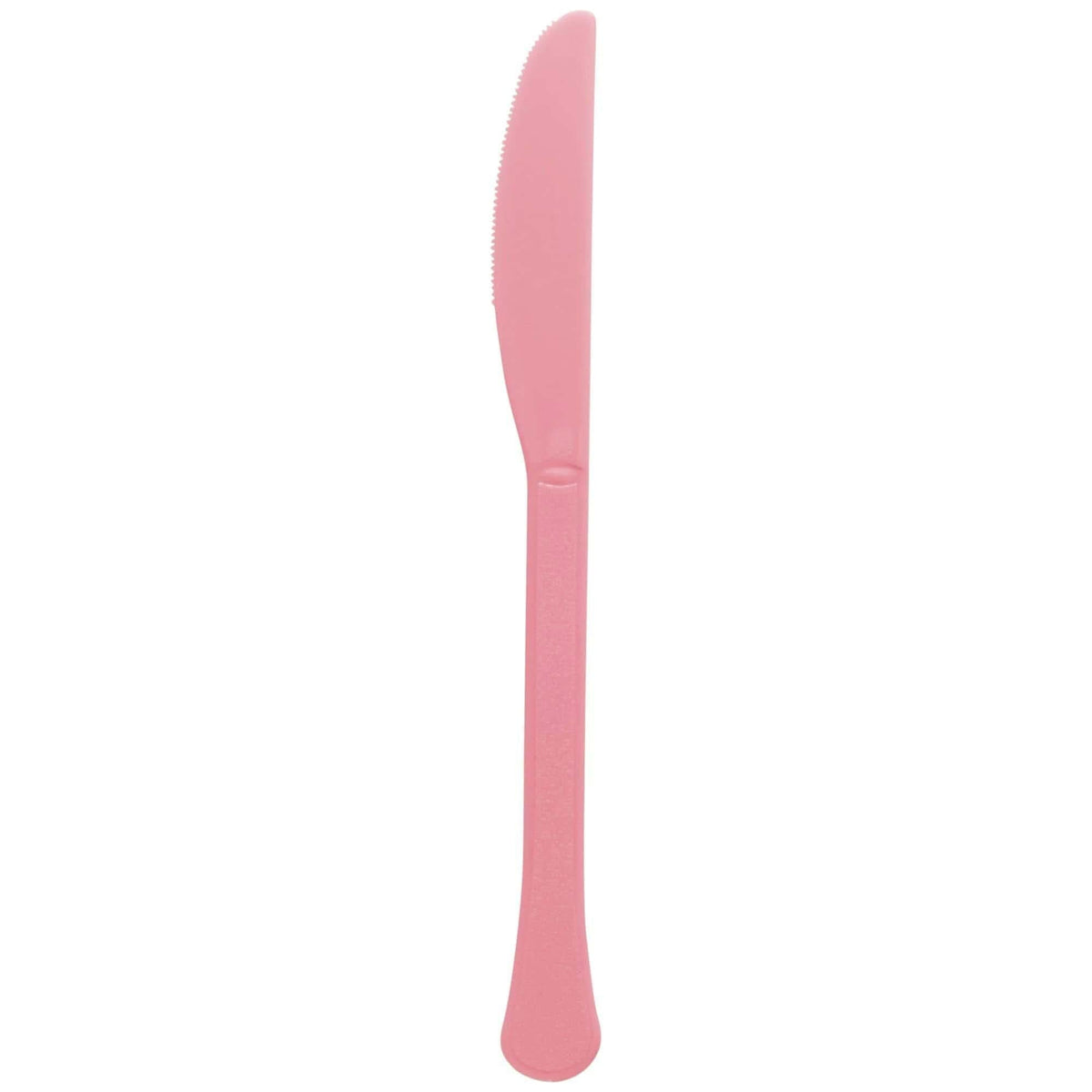 Buy plasticware New Pink Plastic Knives, 20 Count sold at Party Expert