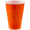 Buy plasticware Orange Peel Plastic Cups, 12 oz., 20 Count sold at Party Expert
