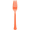 Buy Plasticware Orange Peel Plastic Forks, 20 Count sold at Party Expert