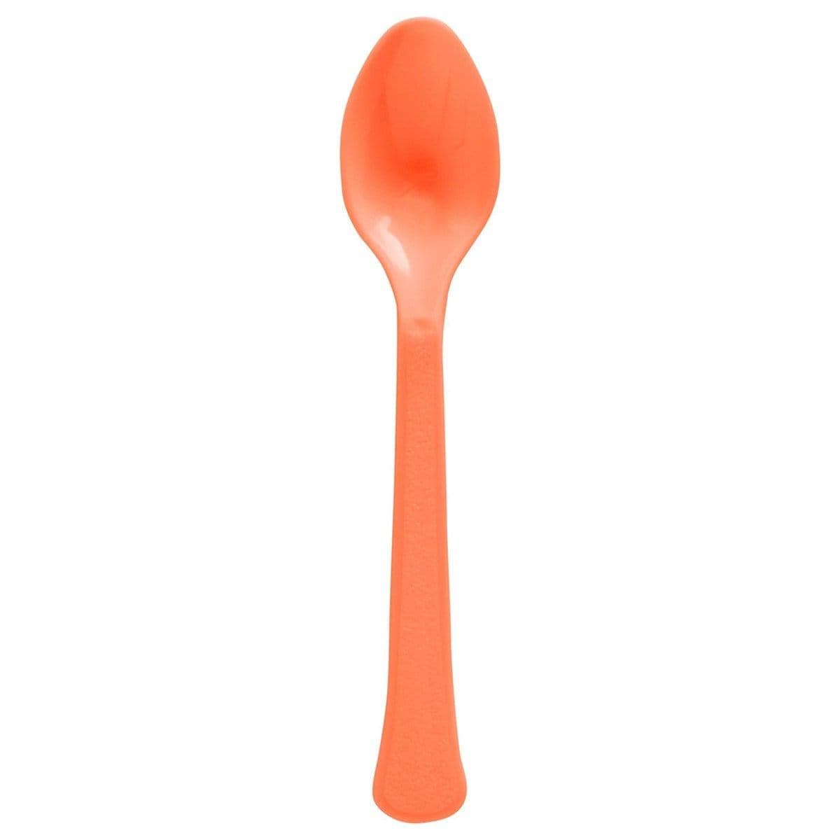 Buy Plasticware Orange Peel Plastic Spoons, 20 Count sold at Party Expert