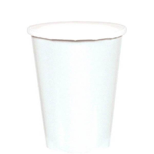 Buy Plasticware Paper Cups 9 Oz - Frosty White 20/pkg. sold at Party Expert