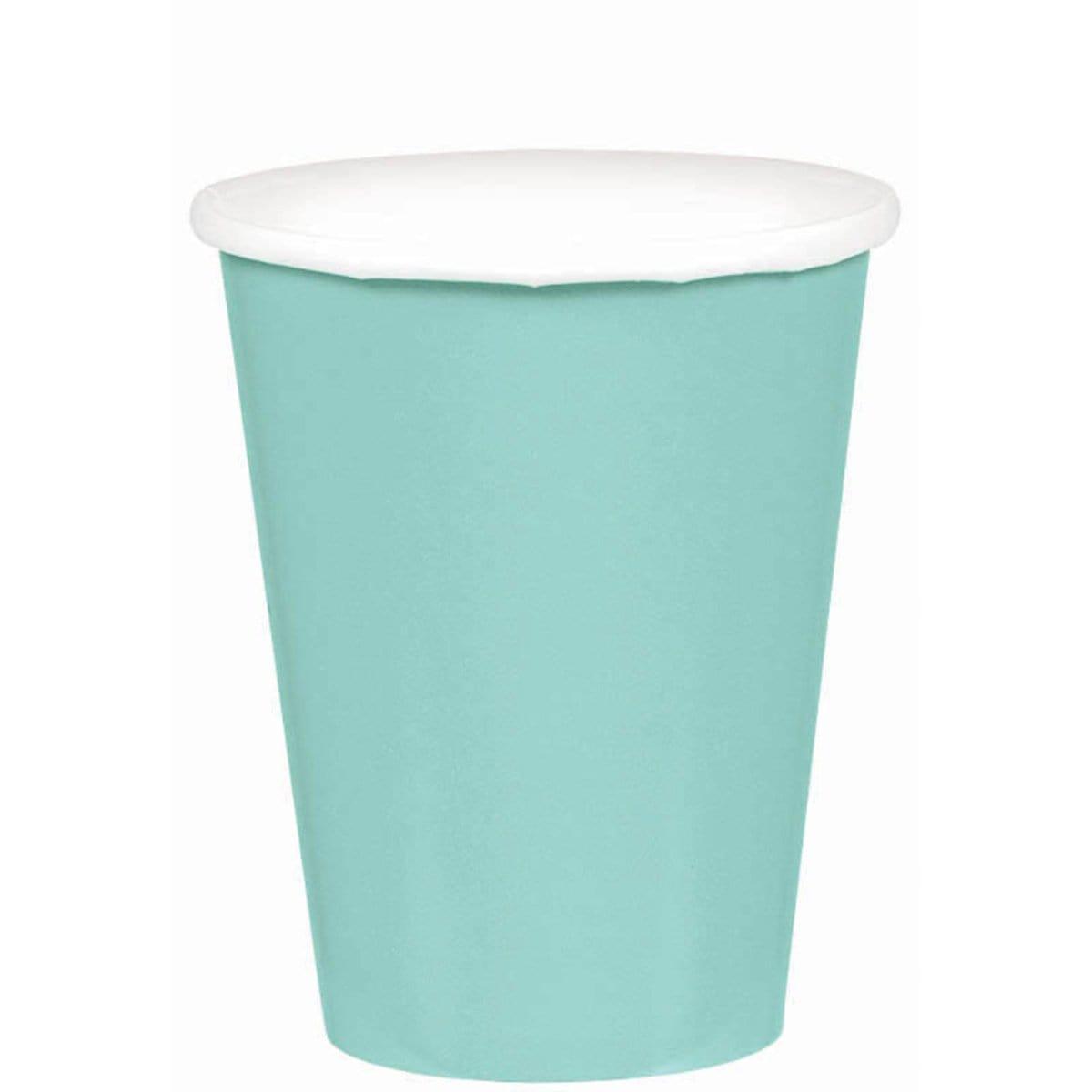 Buy Plasticware Paper Cups 9 Oz - Robin's Egg Blue 20/pkg. sold at Party Expert