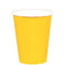 Buy Plasticware Paper Cups 9 Oz - Yellow Sunshine 20/pkg. sold at Party Expert