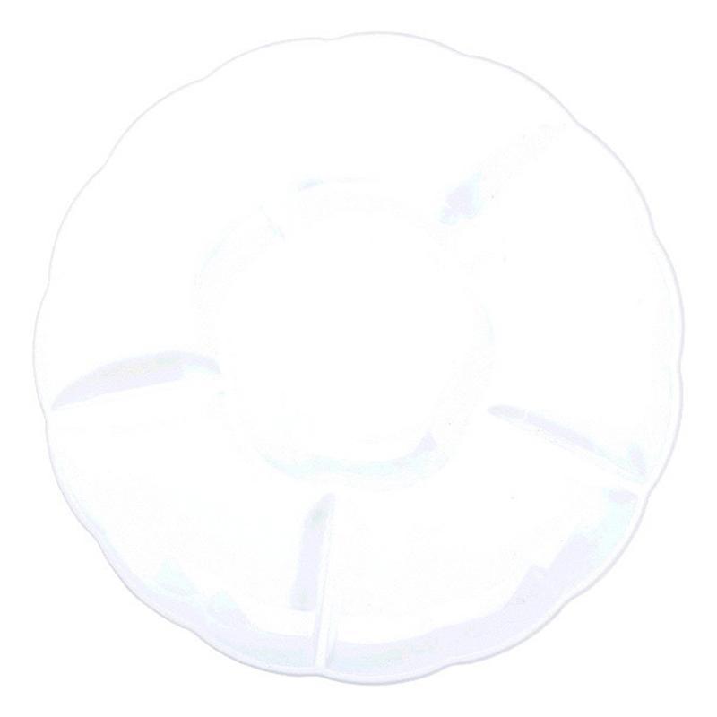 Buy Plasticware Plastic Compartment Tray 16 In. - White sold at Party Expert