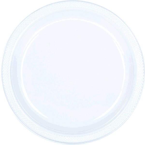 Buy Plasticware Plastic Plates 10.25 In. - Clear 20/pkg. sold at Party Expert
