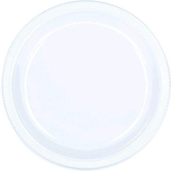 Buy Plasticware Plastic Plates 10.25 In. - Clear 20/pkg. sold at Party Expert