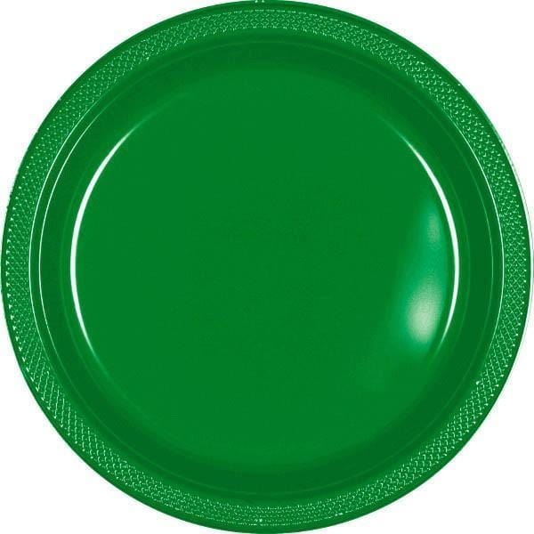 Buy Plasticware Plastic Plates 10.25 In. - Festive Green 20/pkg. sold at Party Expert