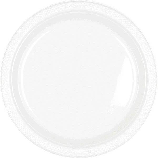 Buy Plasticware Plastic Plates 10.25 In. - Frosty White 20/pkg. sold at Party Expert