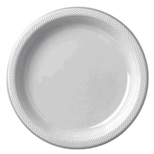 Buy Plasticware Plastic Plates 10.25 In. - Silver 20/pkg. sold at Party Expert