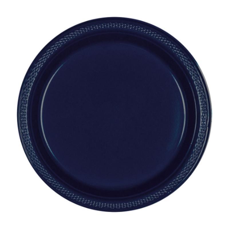 Buy Plasticware Plastic Plates 10.25 In. - True Navy 20/pkg sold at Party Expert