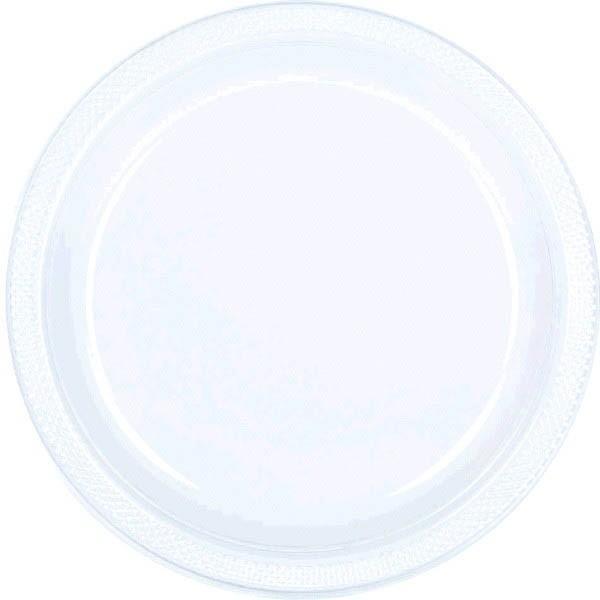 Buy Plasticware Plastic Plates 7 In. - Clear 20/pkg. sold at Party Expert