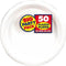 Buy Plasticware Plastic Plates 7 In. - Frosty White 50/pkg. sold at Party Expert