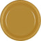 Buy Plasticware Plastic Plates 7 In. - Gold 20/pkg. sold at Party Expert