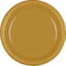 Buy Plasticware Plastic Plates 7 In. - Gold 20/pkg. sold at Party Expert