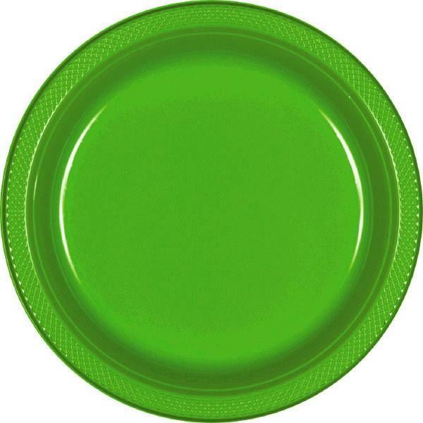 Buy Plasticware Plastic Plates 7 In. - Kiwi 20/pkg. sold at Party Expert