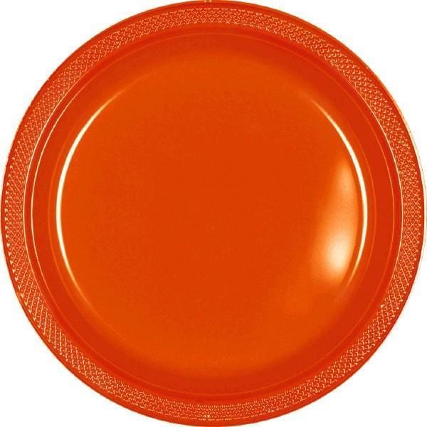 Buy Plasticware Plastic Plates 7 In. - Orange Peel 20/pkg. sold at Party Expert