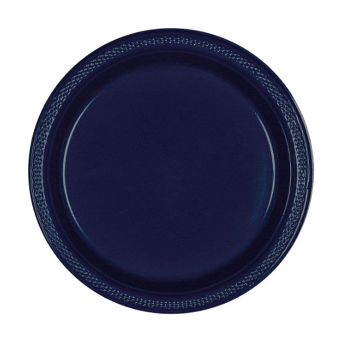 Buy Plasticware Plastic Plates 7 In. - True Navy 20/pkg sold at Party Expert
