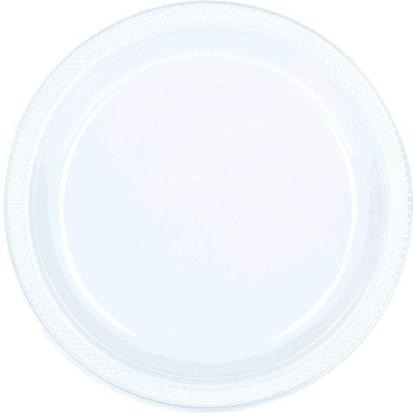 Buy Plasticware Plastic Plates 9 In. - Clear 20/pkg. sold at Party Expert