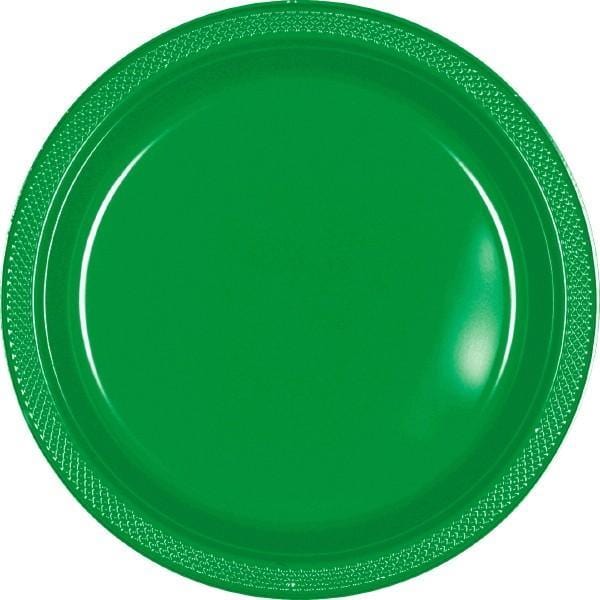 Buy Plasticware Plastic Plates 9 In. - Festive Green 20/pkg. sold at Party Expert