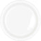Buy Plasticware Plastic Plates 9 In. - Frosty White 20/pkg. sold at Party Expert