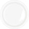Buy Plasticware Plastic Plates 9 In. - Frosty White 20/pkg. sold at Party Expert