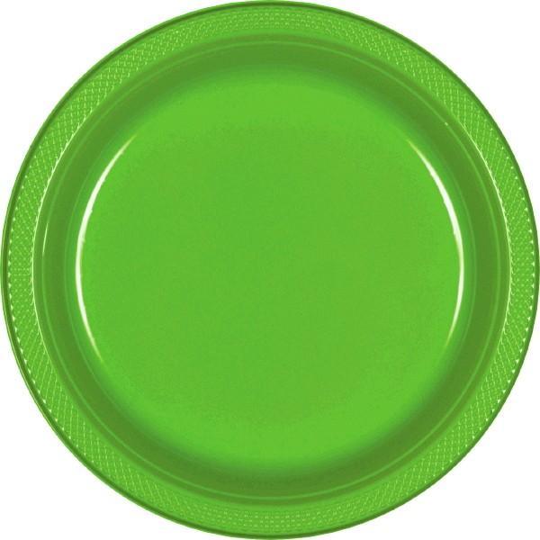 Buy Plasticware Plastic Plates 9 In. - Kiwi 20/pkg. sold at Party Expert