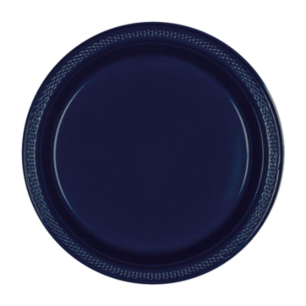 Buy Plasticware Plastic Plates 9 In. - True Navy 20/pkg sold at Party Expert