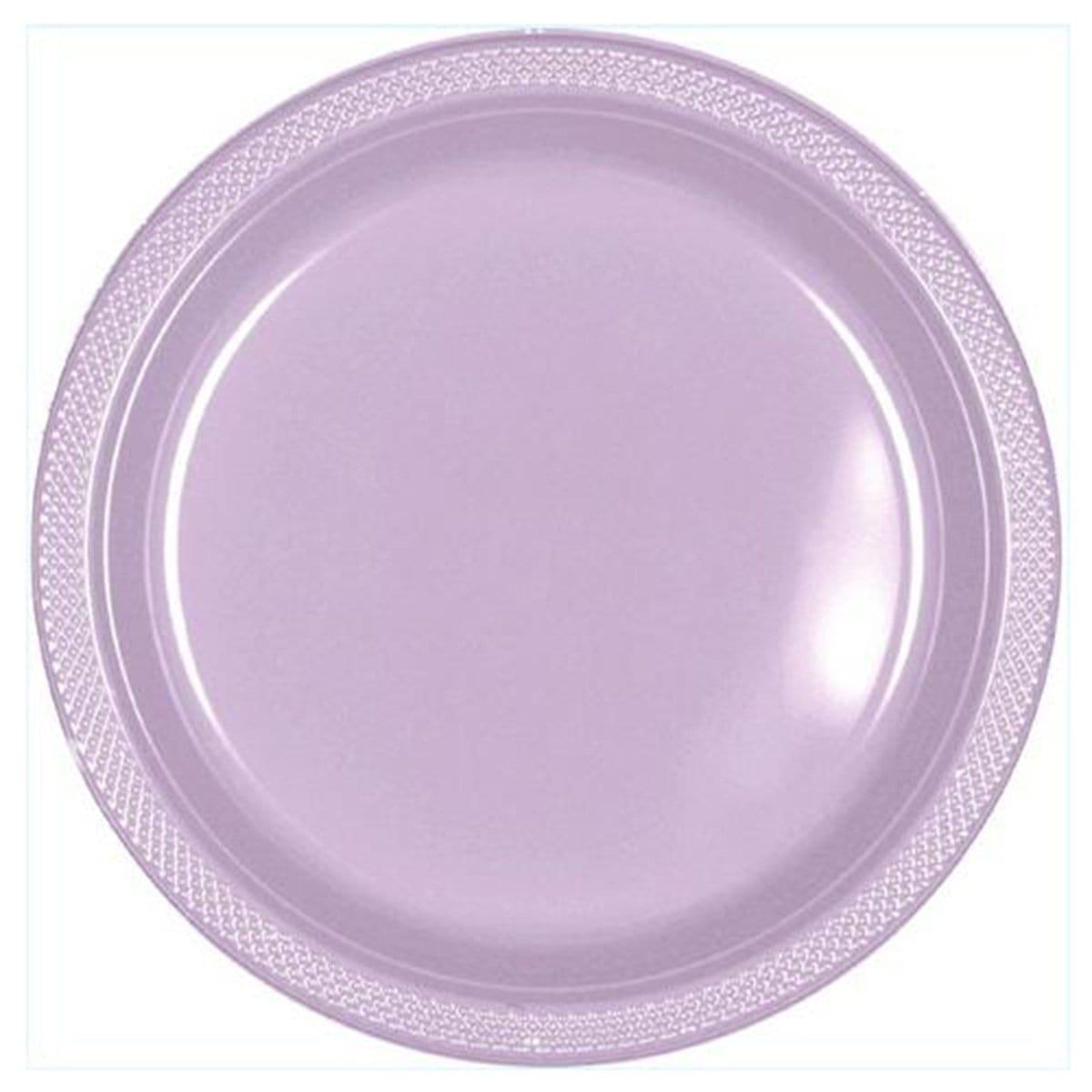 Buy Plasticware Plastic Plates - Lavender 9 in. 20/pkg sold at Party Expert
