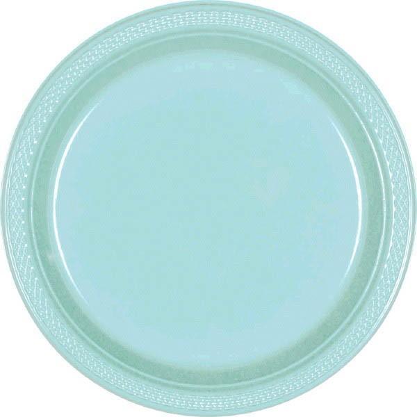 Buy Plasticware Plastic Plates - Robin's Egg Blue 9 in. 20/pkg sold at Party Expert