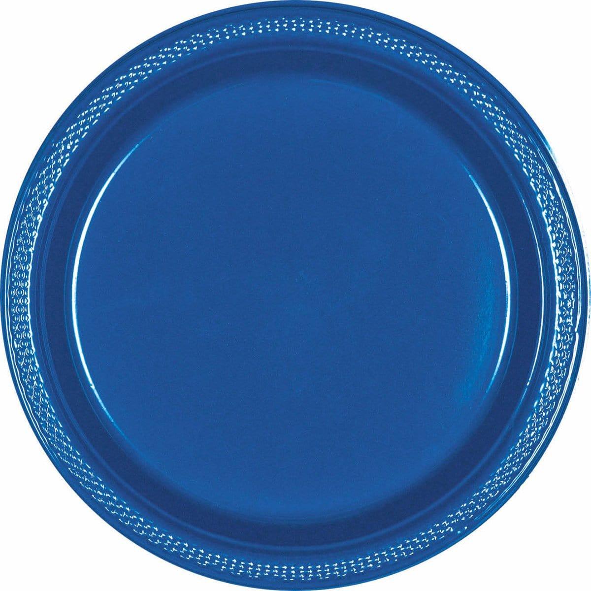 Buy Plasticware Plastic Plates - Royal Blue 9 in. 20/pkg sold at Party Expert