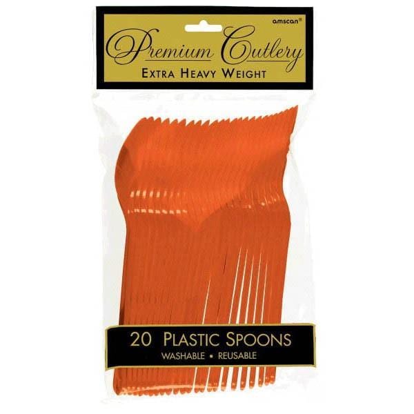 Buy Plasticware Plastic Spoons - Orange Peel 20/pkg. sold at Party Expert