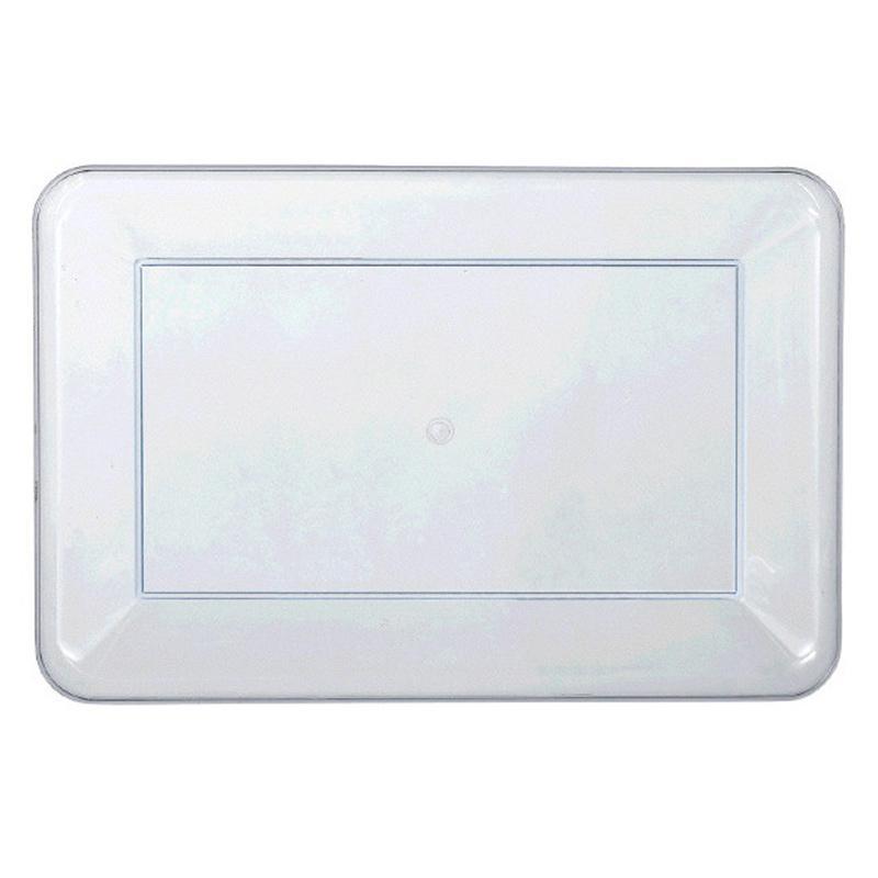 Buy Plasticware Plastic Tray - Clear sold at Party Expert