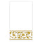 Buy Plasticware Premium Guest Towels White Gold 24/pkg sold at Party Expert
