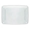 Buy Plasticware Rectangular Serving Tray - Clear sold at Party Expert