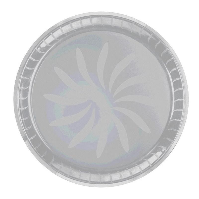 Buy Plasticware Round Plastic Platter 16 In. - Silver sold at Party Expert