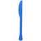Buy Plasticware Royal Blue Plastic Knives, 20 Count sold at Party Expert