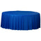 Buy plasticware Royal Blue Plastic Round Tablecover sold at Party Expert