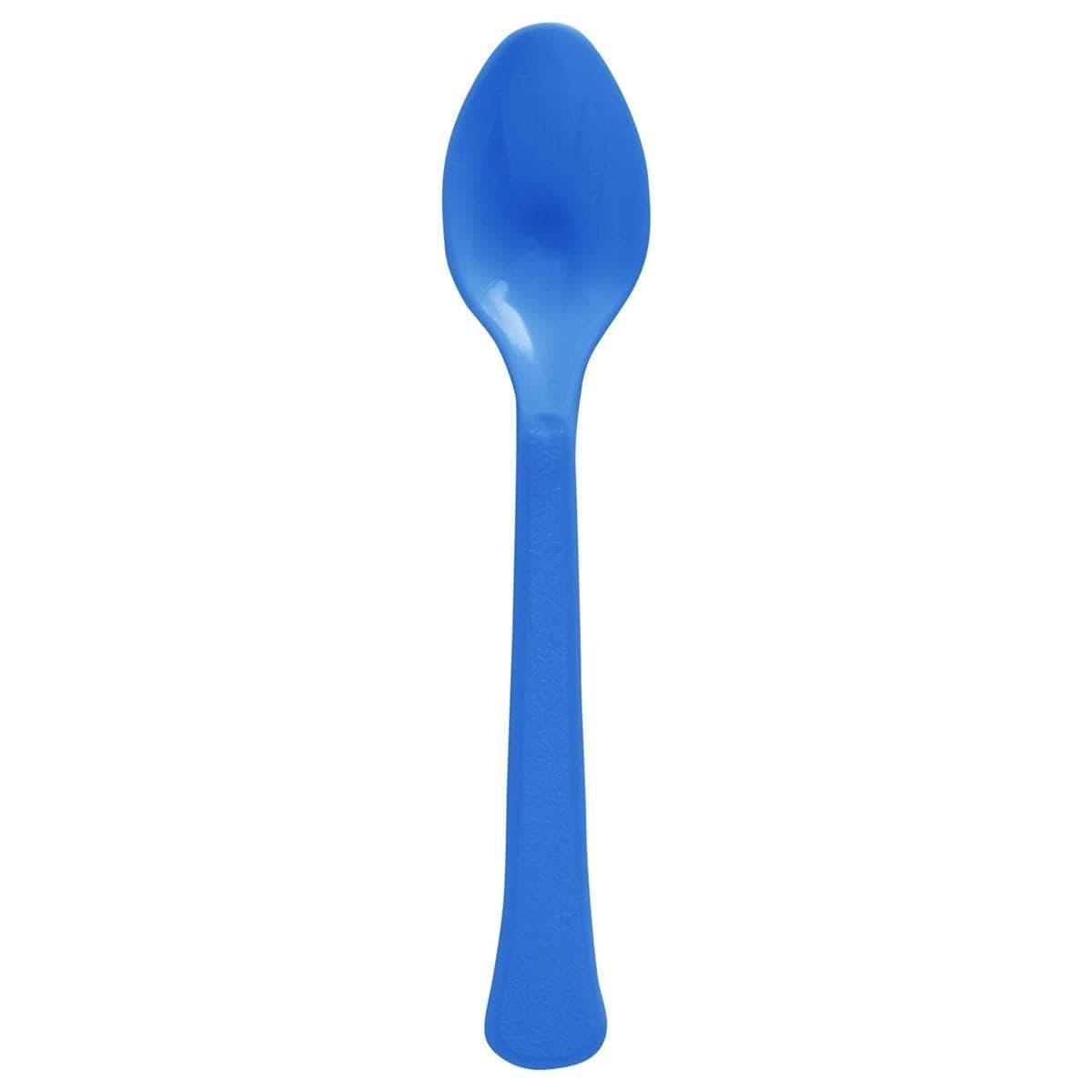 Buy Plasticware Royal Blue Plastic Spoons, 20 Count sold at Party Expert