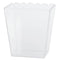 Buy Plasticware Scalloped Container - Medium 6 In. - Clear sold at Party Expert