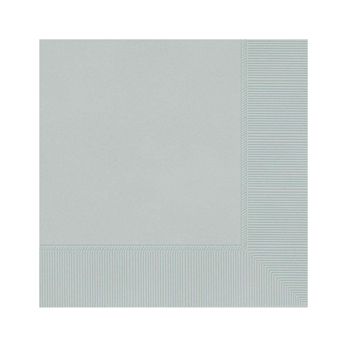 Buy Plasticware Silver Beverage Napkins, 40 Count sold at Party Expert