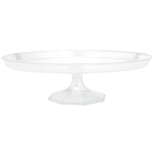 Buy Plasticware Small Desert Stand - Clear sold at Party Expert