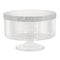 Buy Plasticware Trifle Container Medium With Gems - Silver sold at Party Expert
