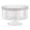 Buy Plasticware Trifle Container With Gems Small - Silver sold at Party Expert
