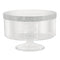 Buy Plasticware Trifle Container With Gems Small - Silver sold at Party Expert