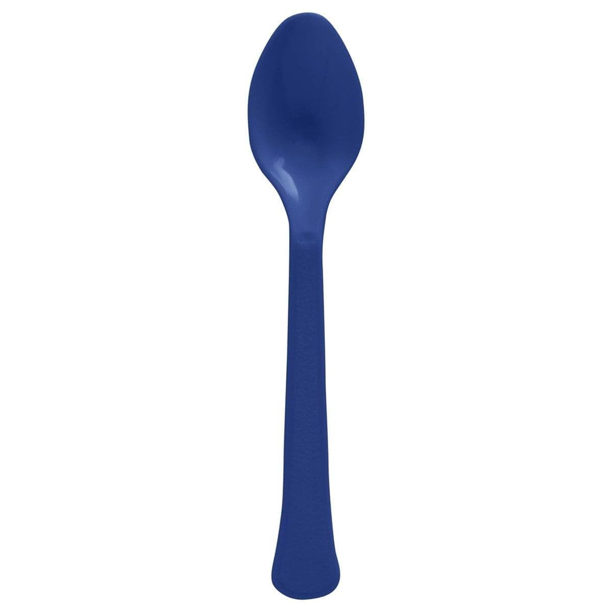 Buy Plasticware True Navy Plastic Spoons, 20 Count sold at Party Expert