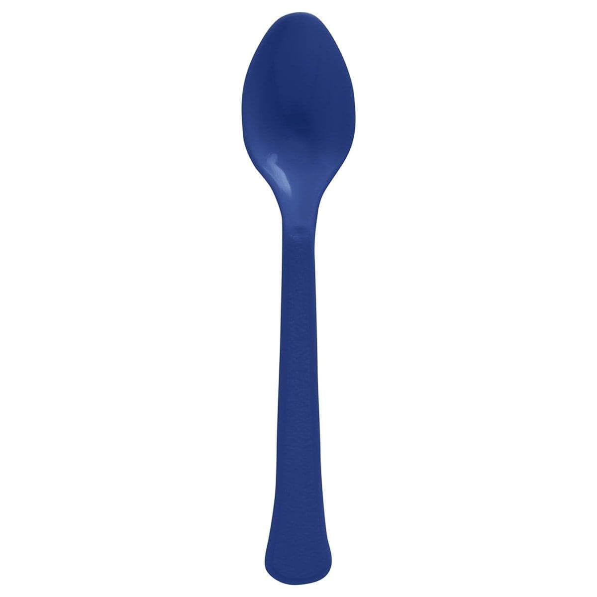 Buy Plasticware True Navy Plastic Spoons, 20 Count sold at Party Expert