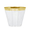 Buy Plasticware Tumblers - Gold Trim 9 Oz 24/pkg. sold at Party Expert