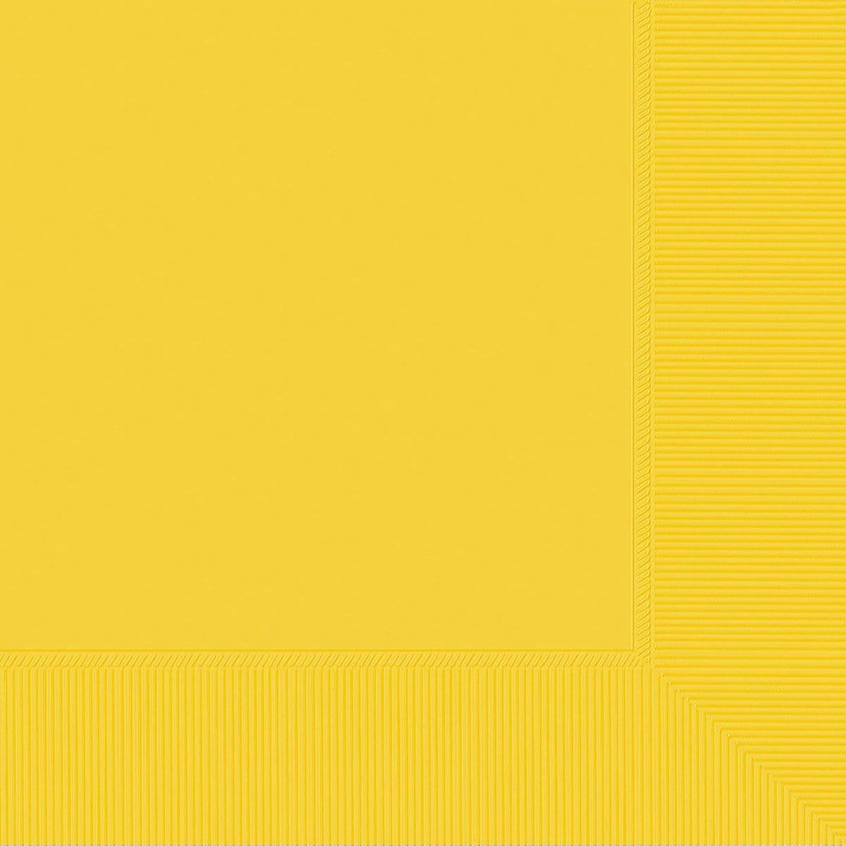 Buy plasticware Yellow Sunshine Lunch Napkins, 40 Count sold at Party Expert
